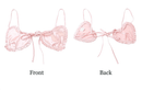 Satin Silk Skin-Soft Bra Heart Shape, Best Gift for Her