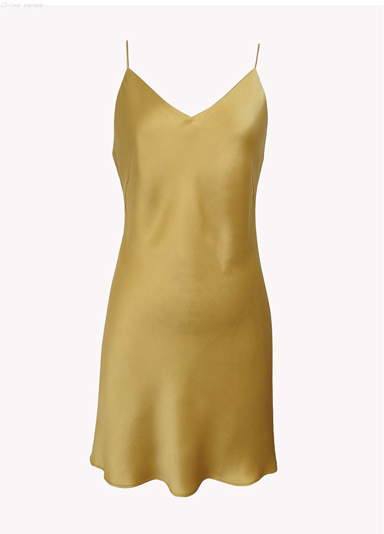 Natural Mulberry Silk Dress/ Camisole