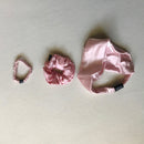 3-in-1 Pure Silk Hair Band Combo, Mother's Day Gift (PInk)
