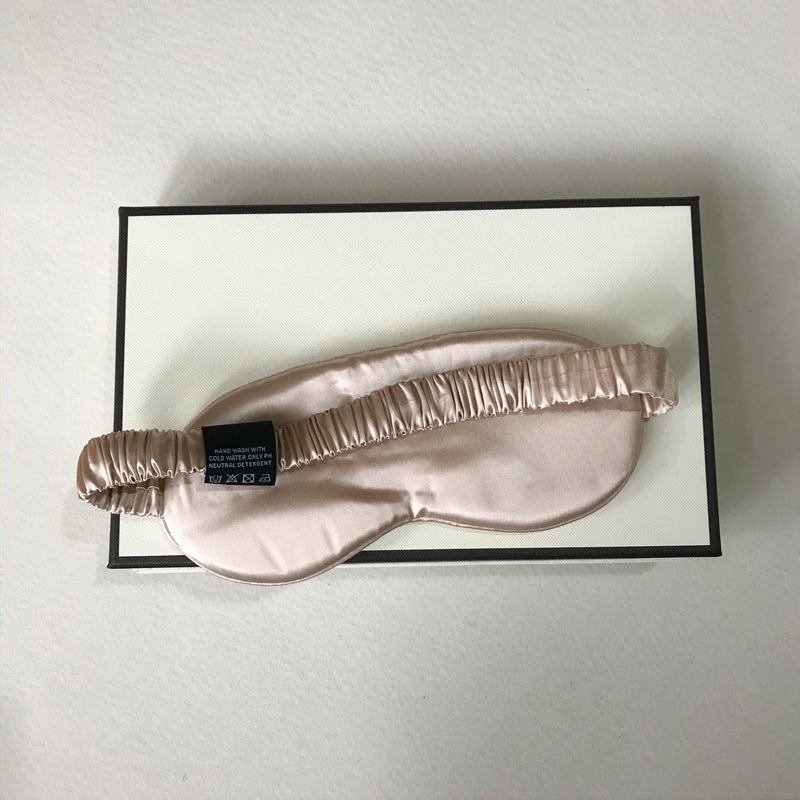 100% Mulberry Silk Sleeping Eye Cover, Wedding Gift (Pink)
