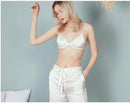Natural Mulberry Silk Breathable Bra with Padding, Best Gift for Her