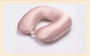 Mulberry Silk Neck Pillow with Adjustable Button Fastener
