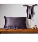 25 momme/ 30 momme Mulberry Silk Sleeping Pillow Cover with Belt Tie Anti-aging Smooth Hair
