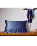 25 momme/ 30 momme Mulberry Silk Sleeping Pillow Cover with Belt Tie Anti-aging Smooth Hair