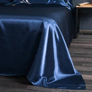 Natural Premium Mulberry Silk Flat Bed Sheet for Skin and Hair Care Multicolor