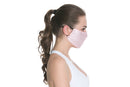 Dual-Layer Silk Breathable Face Cover with Adjustable Belt