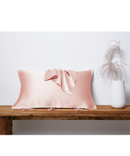 25 momme/ 30 momme Mulberry Silk Sleeping Pillow Cover with Belt Tie Anti-aging Smooth Hair