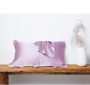 25 momme/ 30 momme Mulberry Silk Sleeping Pillow Cover with Belt Tie Anti-aging Smooth Hair