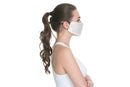 Dual-Layer Silk Breathable Face Cover with Adjustable Belt