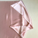 2-in-1 Mulberry Silk Sleeping Combo, Pillowcase and Eye Cover (Pink)