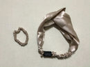 3-in-1 Pure Silk Hair Band Combo, Mother's Day Gift (Champagne)