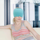 Hot & Cold Therapy Migraine Relief Cap / Migraine Head Wrap Mask, Headache Relief Cap for Tension & Stress