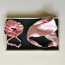 3-in-1 Pure Silk Hair Band Combo, Mother's Day Gift (PInk)