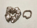 3-in-1 Pure Silk Hair Band Combo, Mother's Day Gift (Champagne)