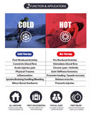 Hot & Cold Therapy Migraine Relief Cap / Migraine Head Wrap Mask, Headache Relief Cap for Tension & Stress