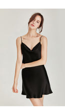 Pure Natural Mulberry Silk Sip Dress/ Camisole (Pink/ Blue/ Red/ White/ Black)