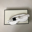 2-in-1 Natural Silk Sleeping Pillowcase Set with Eyemask (White)