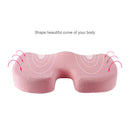 Everlasting Comfort Memory Foam Seat Cushion (Pink/ Blue)