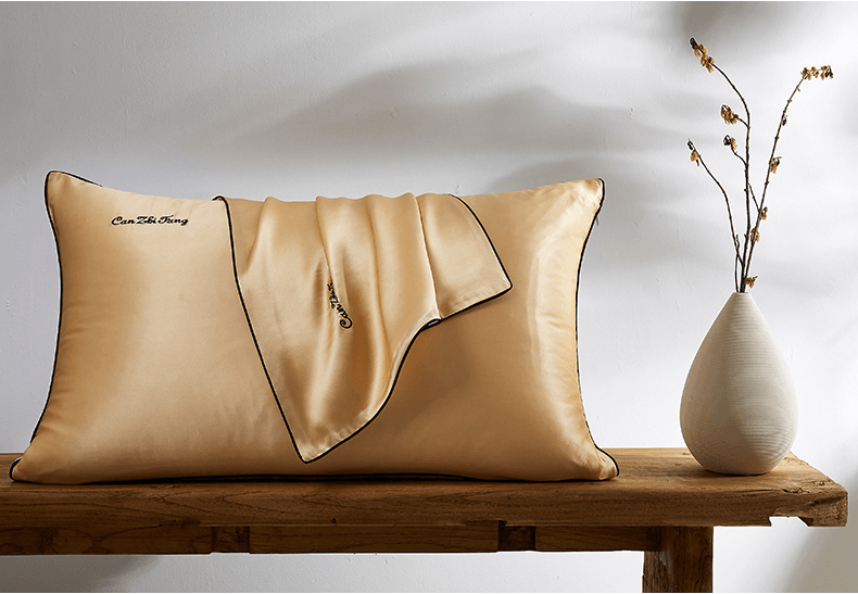 Customizable Natural Silk Sleeping Pillowcase (Multi-color)