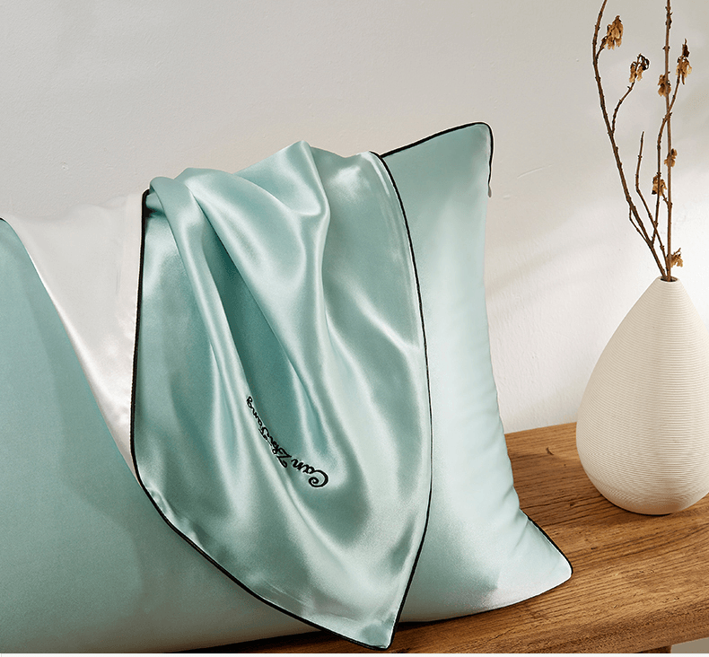 Customizable Natural Silk Sleeping Pillowcase (Multi-color)