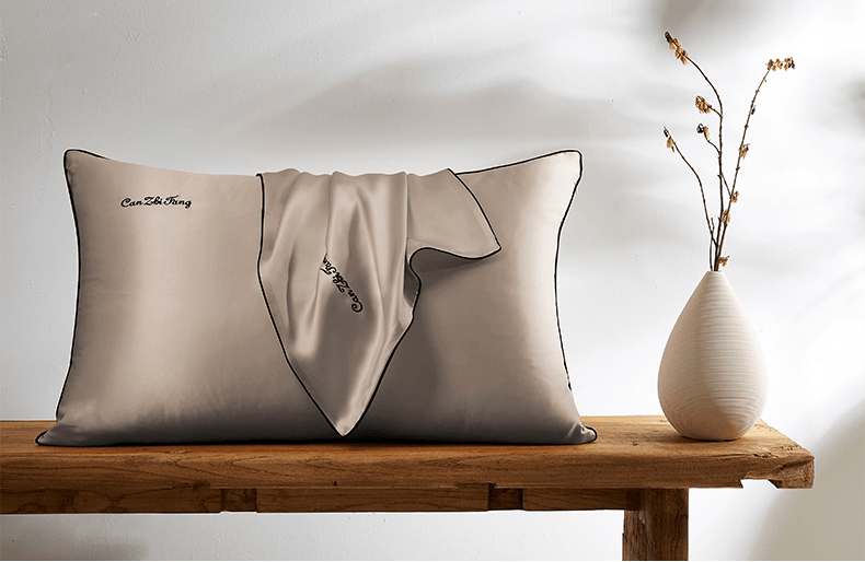 Customizable Natural Silk Sleeping Pillowcase (Multi-color)