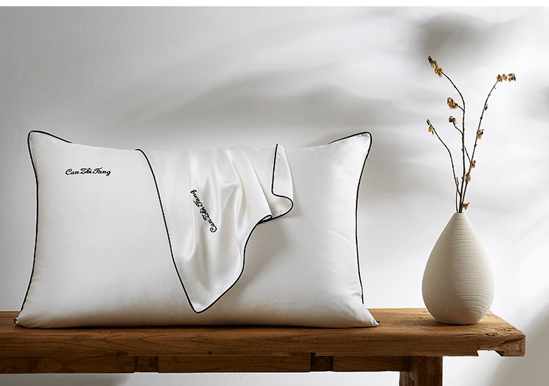 Customizable Natural Silk Sleeping Pillowcase (Multi-color)
