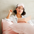 Premium 22 momme Natural Silk Sleeping Pillowcase with Envelope Closure (Pink)